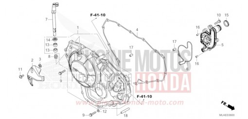 KURBELGEHAEUSEABDECKUNG (CMX1100A/A2) CMX1100A2R de 2024